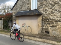 Brittany cycling art